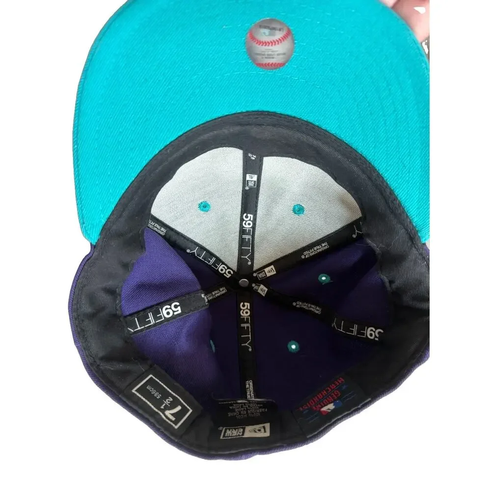 New Era 59FIFTY Minnesota Twins Fitted Hat 7 1/2 Navy Mint Custom MLB Cap FREE S